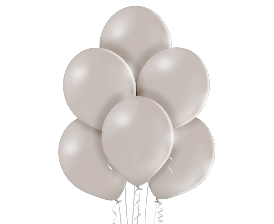 Balloons Belbal 12", B105-440, pastel warm grey, 100pcs